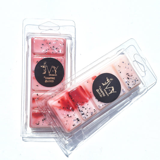 Vampire blood orange scented 5 cell wax melt bar
