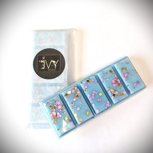 Sweet blossom scented 5 cell wax melt bar