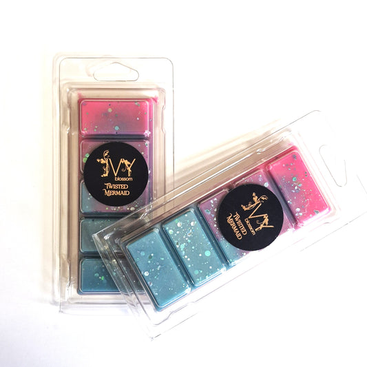 twisted mermaid scented 5 cell wax melt bar