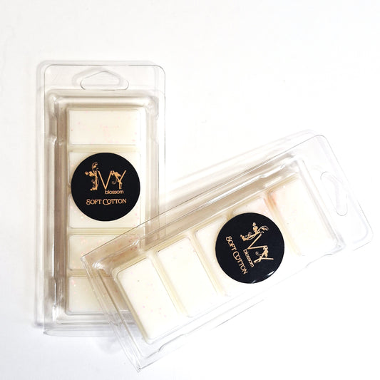 soft cotton scented wax melt bar