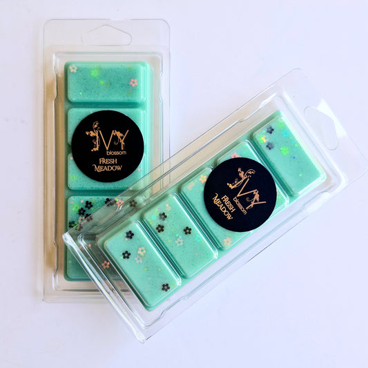fresh meadow scented 5 cell wax melt bar
